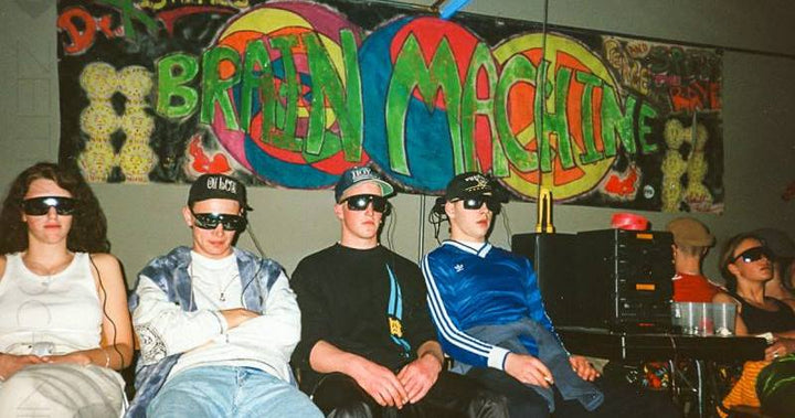 rave scene in the 1990s